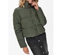 Only Plumífero de mujer acolchado de manga larga. Verde 40/L