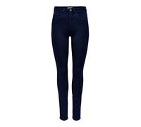 ONLY ROYAL HIGH SKINNY JEANS PIM101 NOOS, azul Mujer, Azul (Dark Blue Denim), 34 /L32 (Talla del fabricante: X-Small)