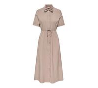 ONLY Shirt Onlaris Life 2/4 Camiseta Dress Wvn CC, Gris Pardo, XL Mujeres