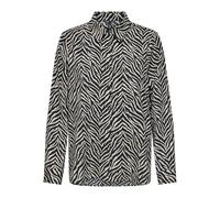 ONLY Shirt Onlnova Life Vis L/S New Grace-Camiseta, Negro, XS Mujeres