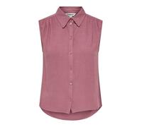 ONLY Shirt Onlsiesta S/L Linen Bl Camiseta Pnt Noos, marrón, M Mujeres