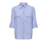 ONLY Shirt Onlwendy L/S Camiseta Wvn Noos, Color Azul, M Mujeres