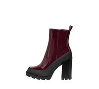 ONLY SHOES Chaleco con taco para mujer y niña Curvy, Bordeuax, 40 EU