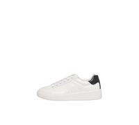 ONLY SHOES ONLSOUL-4 PU Sneaker, Zapatillas Mujer, White/Detail:w. Black, 41 EU