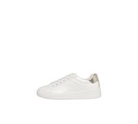 ONLY SHOES ONLSOUL-4 PU Sneaker, Zapatillas Mujer, White/Detail:w. Gold, 39 EU