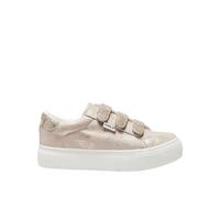 ONLY SHOES Zapatillas bajas con tiras autoadherentes Donna. Color Rosa Dorado
