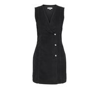 ONLY Short Cord Dress Pnt Onlglobals/L-Vestido Corto de Pana, Negro, XL Mujeres