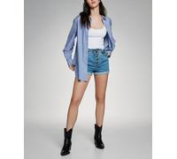 Only Short de mujer vaquero estilo paperbag. Azul 36 (S)