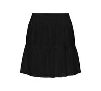 ONLY Short Skirt Onldeffie Dobby Wvn-Falda Corta, Negro, L Mujeres
