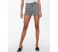 Only Shorts de mujer tipo paperbag.. Gris 34 (XS)