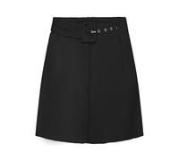 ONLY Shorts Onljakiri Linen Buckle-Pantalones Cortos Ptm, Negro, M Mujeres