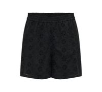 ONLY Shorts Onlkelly Emb Wvn-Pantalones Cortos, Negro, XL para Mujer