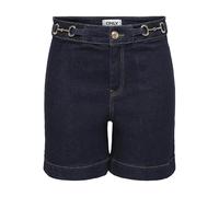 Only Shorts Onlmadison HW Wide Deco Dnm Pantalones Cortos Siji, Dark Azul Denim, XL para Mujer