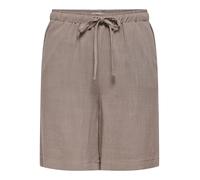 ONLY Shorts Onlsiesta MW Pull-Up Lin Bl Pantalones Cortos Noos, Nogal, XXL para Mujer