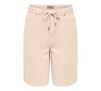 ONLY Shorts Onlsilla MW String Bermuda Pantalones Cortos Pnt, Crudo, XL para Mujer