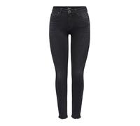 ONLY Skinny fit Jeans ONLBLUSH Mid Waist Skinny Fit Jeans Black Denim XL 30 Black Denim