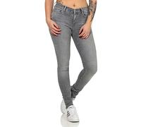 Only Jeans ONLBLUSH Cintura media – Ajuste skinny Gris denim XL 30