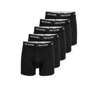Only & Sons Calzoncillo boxer 'FITZ' negro / blanco, Talla S
