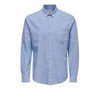 Only & Sons Camisa 'Alvaro' azul ahumado XXL azul ahumado