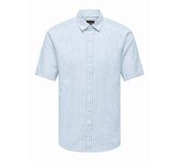 Only & Sons Camisa azul claro / blanco L azul claro / blanco