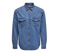 Only & Sons Camisa 'Bane' azul denim XS azul denim