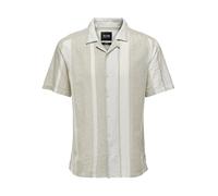 Only & Sons Camisa 'Caiden' caqui / blanco M caqui / blanco