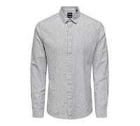 Only & Sons Camisa 'Caiden' navy / blanco S navy / blanco