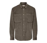 Only & Sons ONSALP RLX 2PKT WASHD CORD LS SHIRT NOOS L Marrón