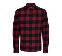 Only & Sons Onsgudmund Ls Checked Shirt Noos Camisa, Hombre, Rojo Oscuro, XXL