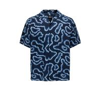 Only & Sons Camisa 'Noy' azul noche / azul claro L azul noche / azul claro