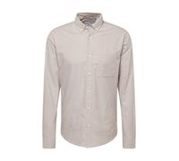 Camisa de Hombre ONLY&SONS Ajustada Manga Larga Estilo Oxford Elegante cómoda Camisa Masculina, Color:Beige, Talla:M