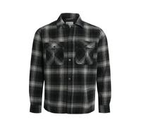 Only & Sons Camisa 'ONSCEDRIC' gris / negro Hombre Only & Sons L gris / negro