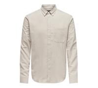 Only & Sons Camisa 'Onsgudmund' gris claro M gris claro