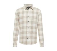 Only & Sons Camisa 'ONSGudmund' taupe / blanco lana M EUR