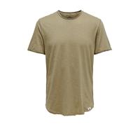 Only & Sons Camiseta 'Benne' beige oscuro, Talla XXL