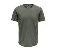 Camiseta only & sons benne longy nf 7822 castor gray hombre 2XL