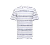 Only & Sons Camiseta 'ONSMATHI' navy / ópalo / blanco L navy / ópalo / blanco