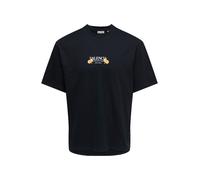 Only & Sons Camiseta 'ONSTASTY' naranja / negro / blanco XL naranja / negro / blanco