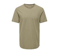 Only & Sons Camiseta para Hombre ONSBENNE, Beige, M