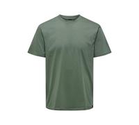 ONLY & SONS Onsmax Life SS Stitch Noos tee Camiseta, Verde Oscuro, XXL para Hombre