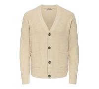 Only & Sons Cárdigan 'ONSFrame' crema M crema