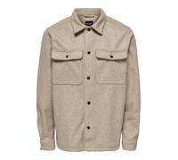 Only & Sons Chaqueta de entretiempo 'Ash' beige moteado XL beige moteado