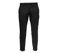 ONLY & SONS Pantalón slim stretch Mark. Color Negro