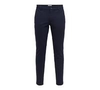 Only & Sons Chino Trousers ONSMARK Tapered Fit Chino Trousers Night Sky 34 34 Night Sky 1