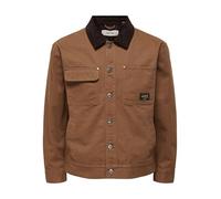 ONLY & SONS Cotton Jacket Onstimber Otw-Chaqueta de algodón, marrón, XX_l Hombres