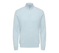 Only & Sons Half Knit Noos Onsloui Reg 12 Mel-Maglia a Media Cremallera, Azul de Cachemir, L Hombre, Azul de Cachemira, L