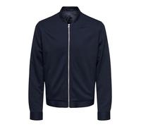 Only & Sons Herren Basic Blouson Trendy Baseball Jacke, Color:Azul-2, Talla de Chaqueta:M