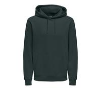 Only & Sons Hombre O&S Suave Sudadera con Capucha Básica Jumper Suéter ONSCERES, Color:Verde-4, Talla Sudadera:XL