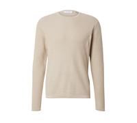 Only & Sons SÓLO&Hijos Suéter Hombre Cuello Redondo Algodón Cómodo Elegante Jersey Punto, Color:Beige-2, Talla Sudadera:XL