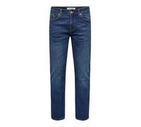 Only & Sons Pantalón vaquero ONSWEFT Slim fit Regular fit cintura media azul medio 32/32